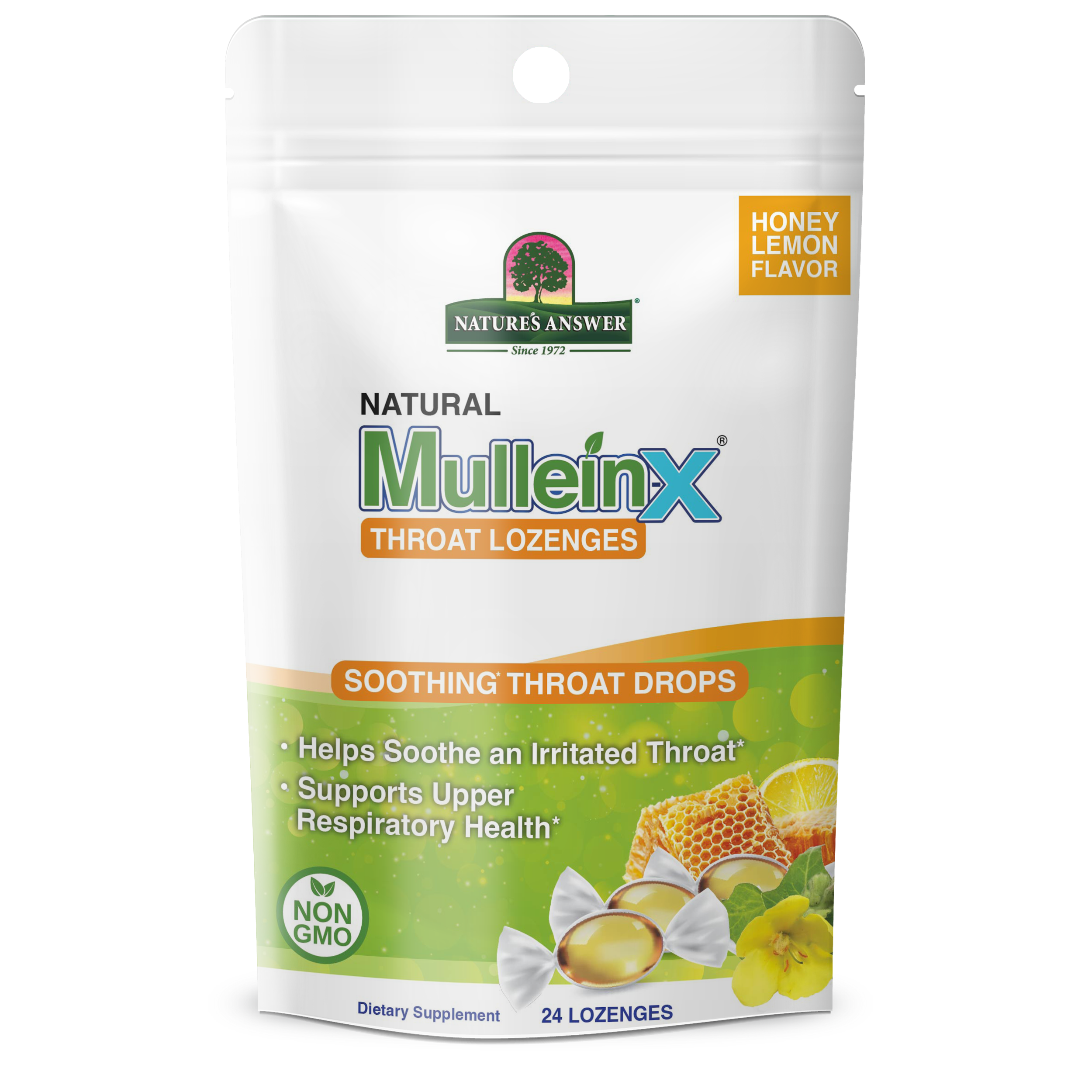 qulinlin777333 ウイスキー Mullein-X Answer Nature's – Lozenges Throat ウイスキー