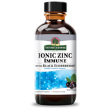 Ionic Zinc Immune with Black Elderberry - Alcohol Free Liquid