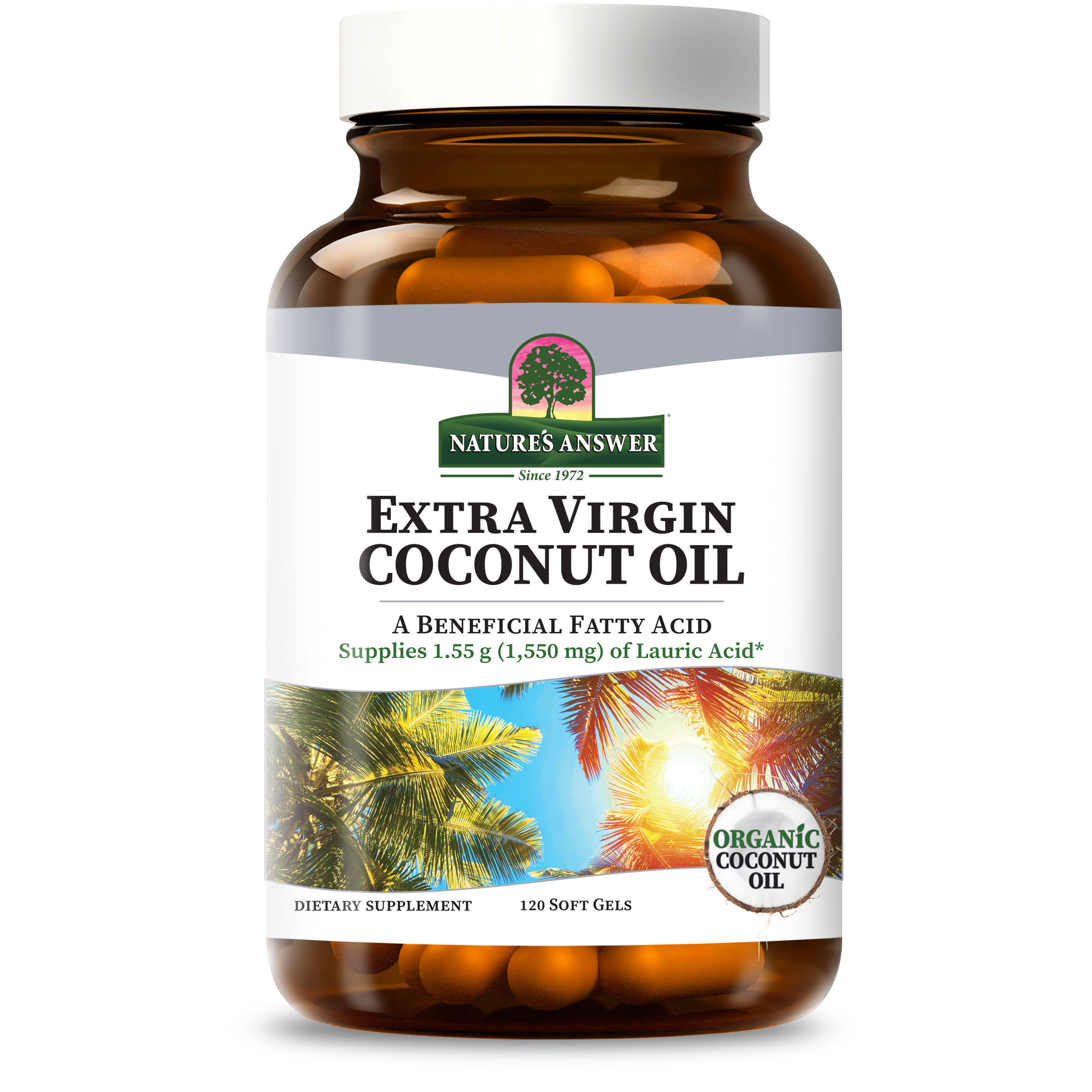 Extra Virgin Organic Coconut Oil | Nature's Answer