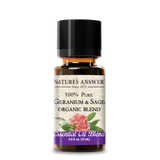 Organic Geranium & Sage - Essential Oil