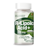 Bio-Enhanced Natural R-Lipoic Acid - Veggie Capsules