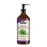 Essential Oil Peppermint Body Lotion 16 0z