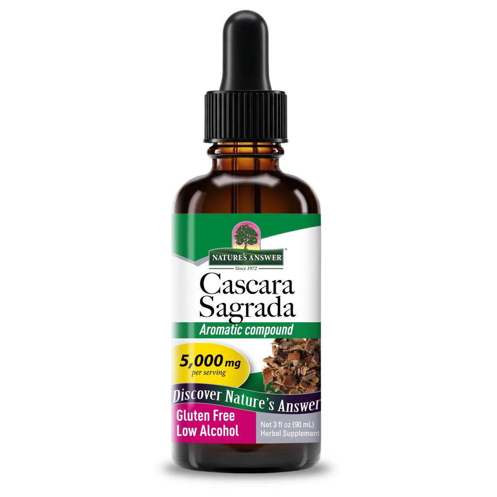 Cascara Sagrada Extract - Low Alcohol Liquid