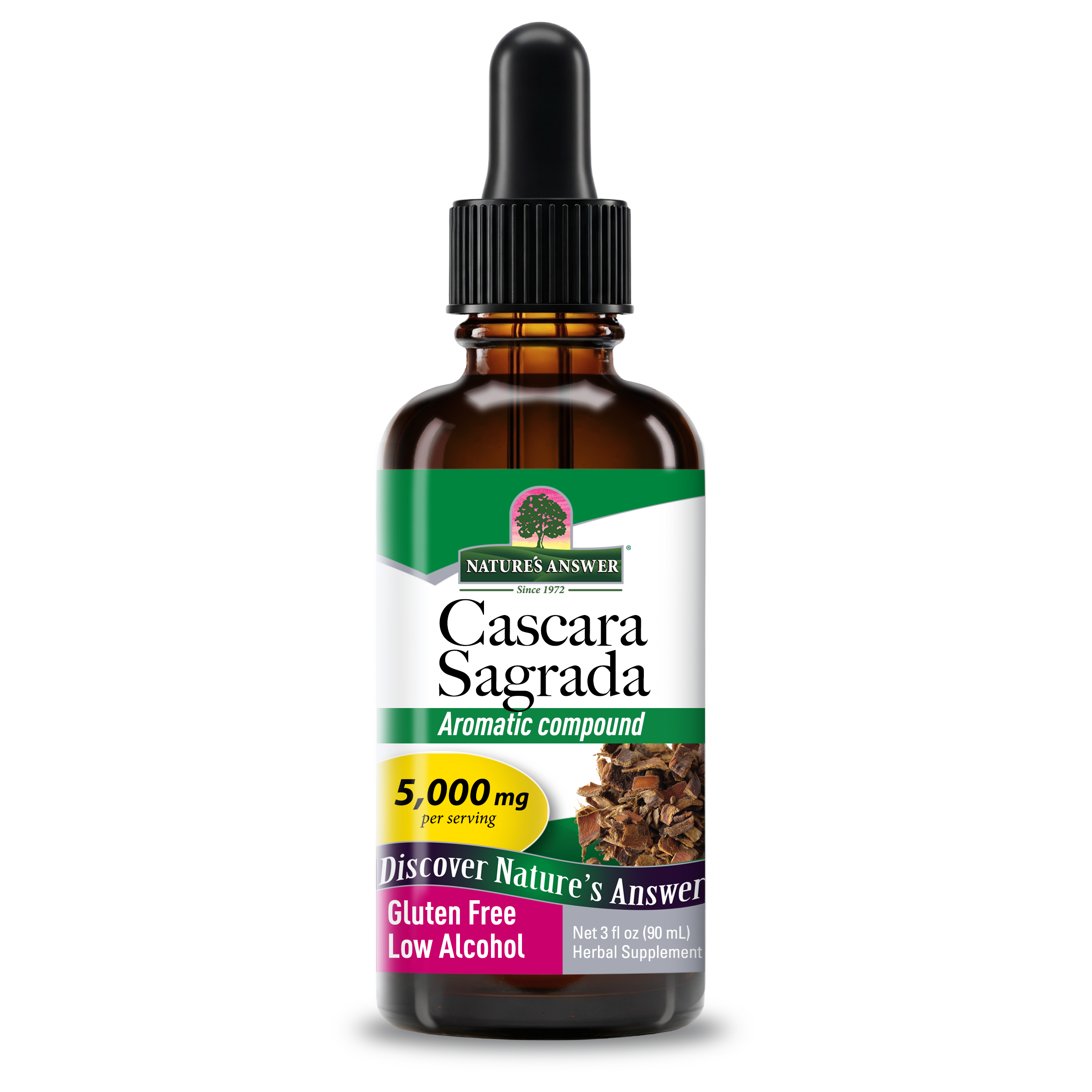 Cascara Sagrada Extract - Low Alcohol Liquid