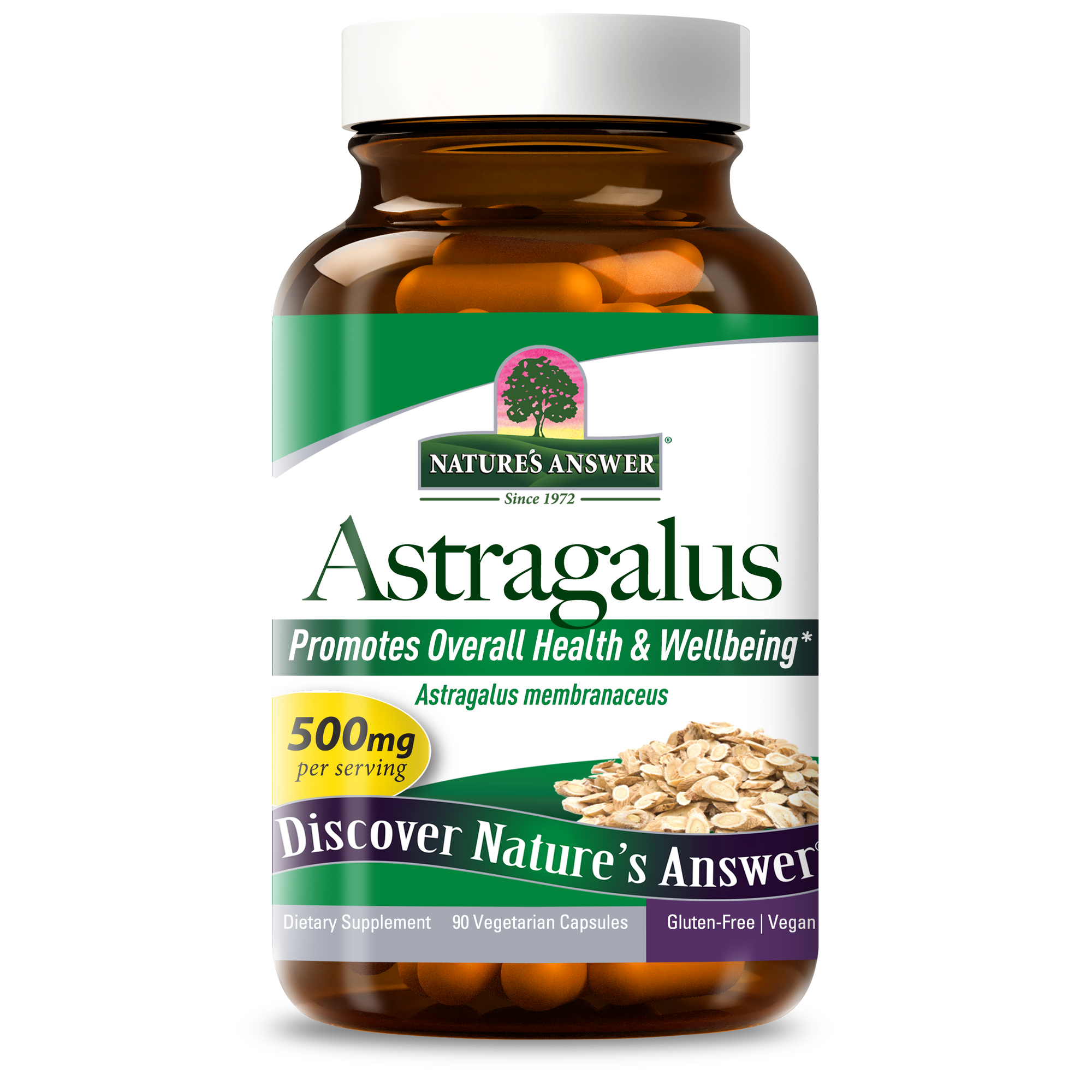 Astragalus Root - Veggie Capsules