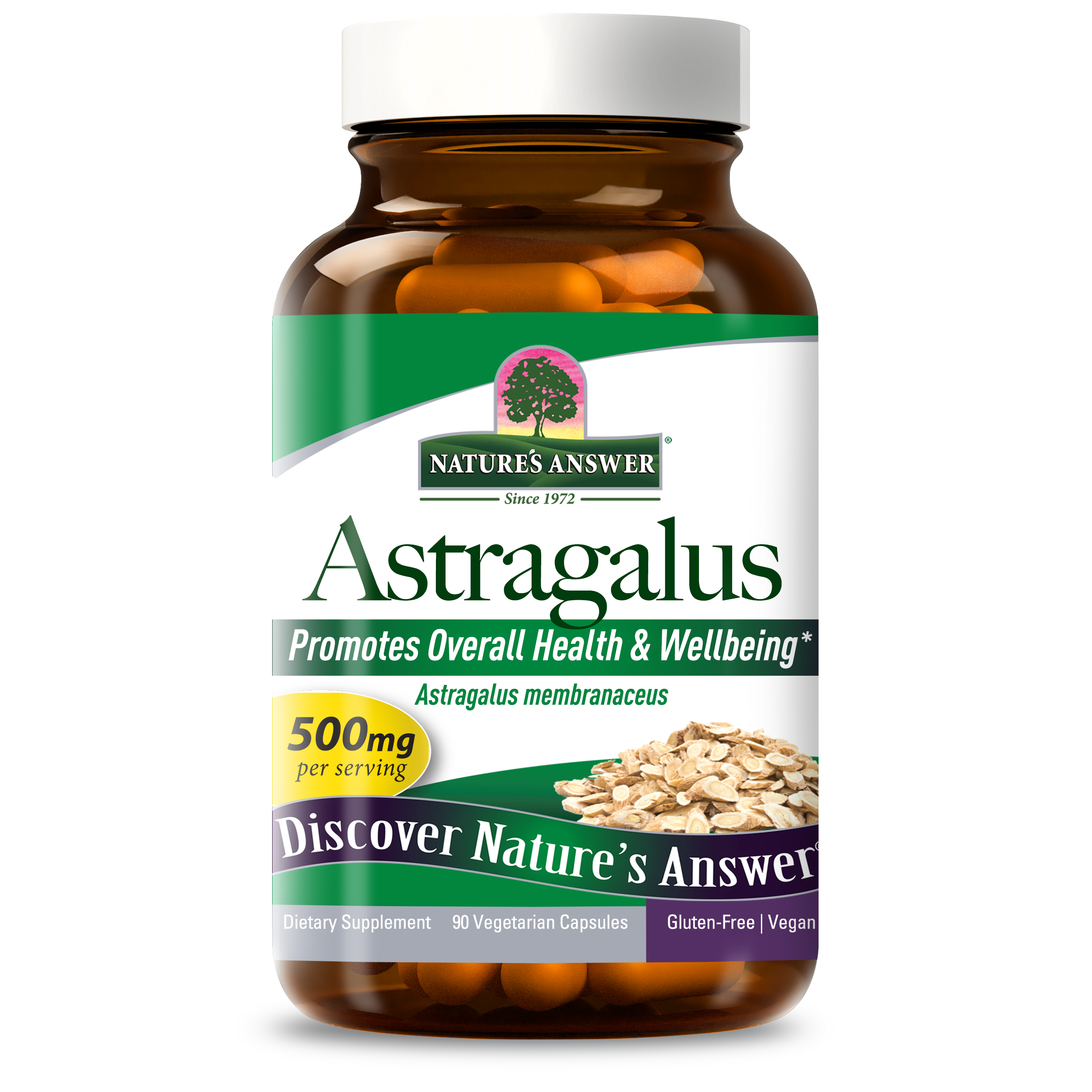 Astragalus Root - Veggie Capsules