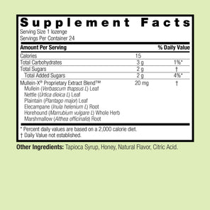Mullein-X Throat Lozenges