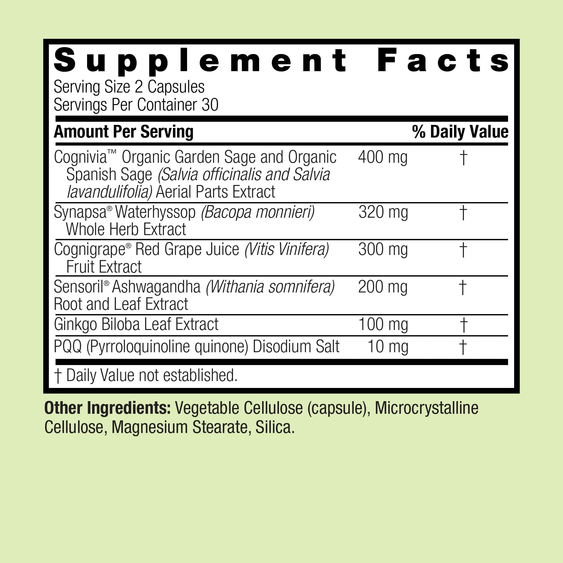 CogniMax - Veggie Capsules