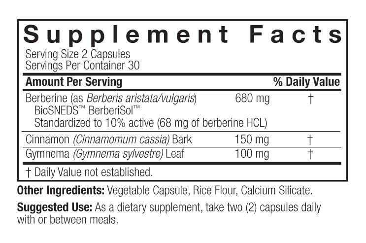 BerberineMAX -Veggie Capsules