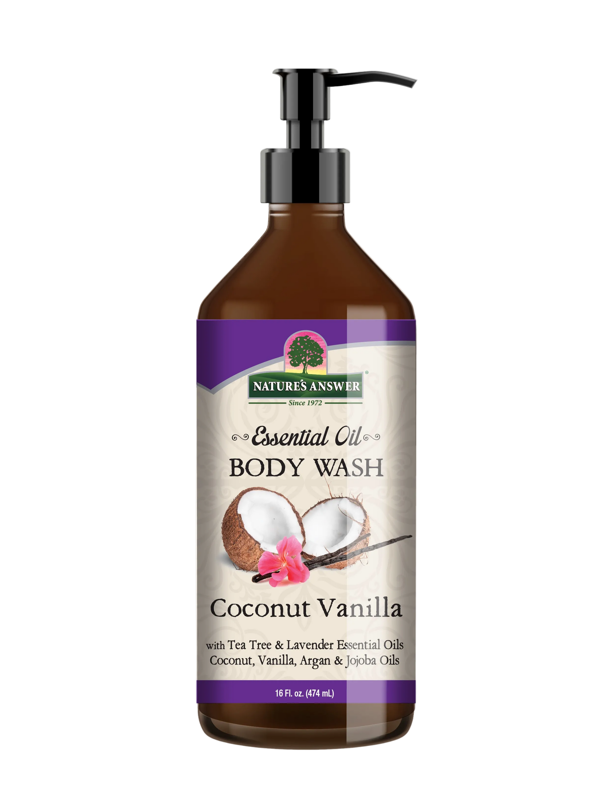 Essential Oil Coconut Vanilla Body Wash