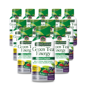 Green Tea Energy 12-Pack - Alcohol Free Liquid