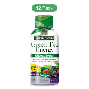 Green Tea Energy 12-Pack - Alcohol Free Liquid
