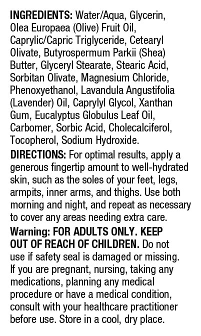 1748 CPNA014LABELA REV0001 Relaxing Magnesium Cream 1.7oz (Ingredients,Directions, &amp; Warning) High Res