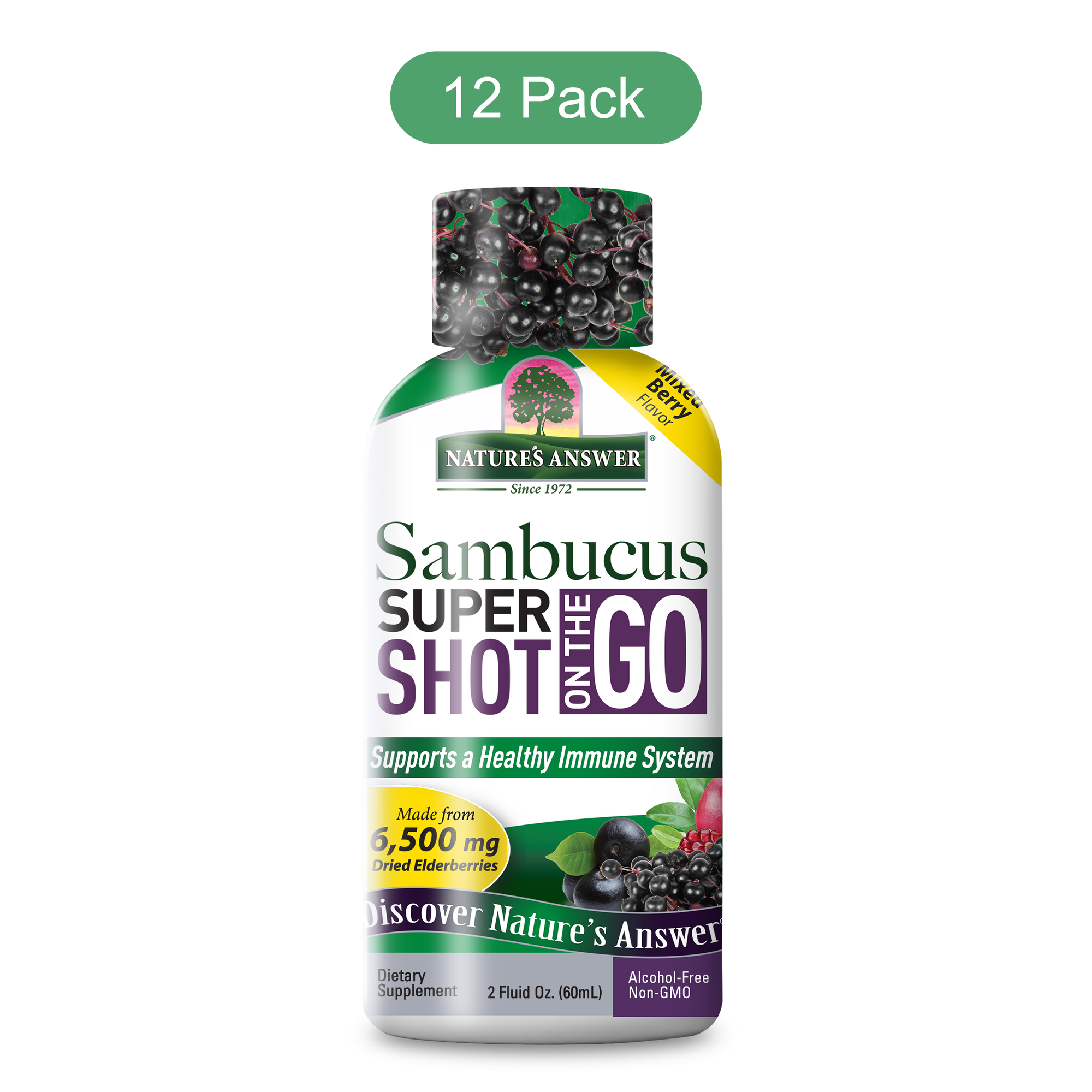 Sambucus Shot On The Go - Alcohol Free Liquid