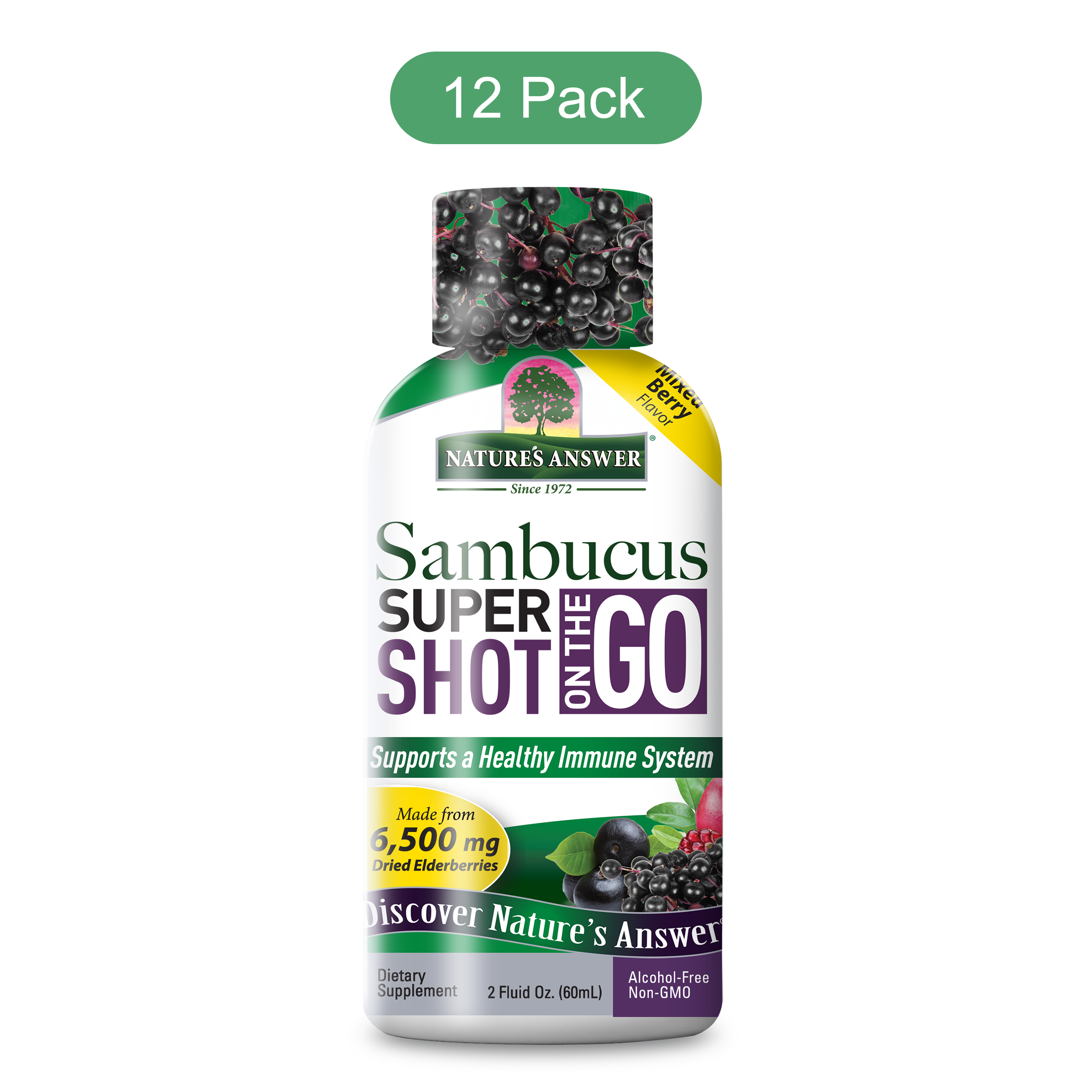 Sambucus Shot On The Go - Alcohol Free Liquid