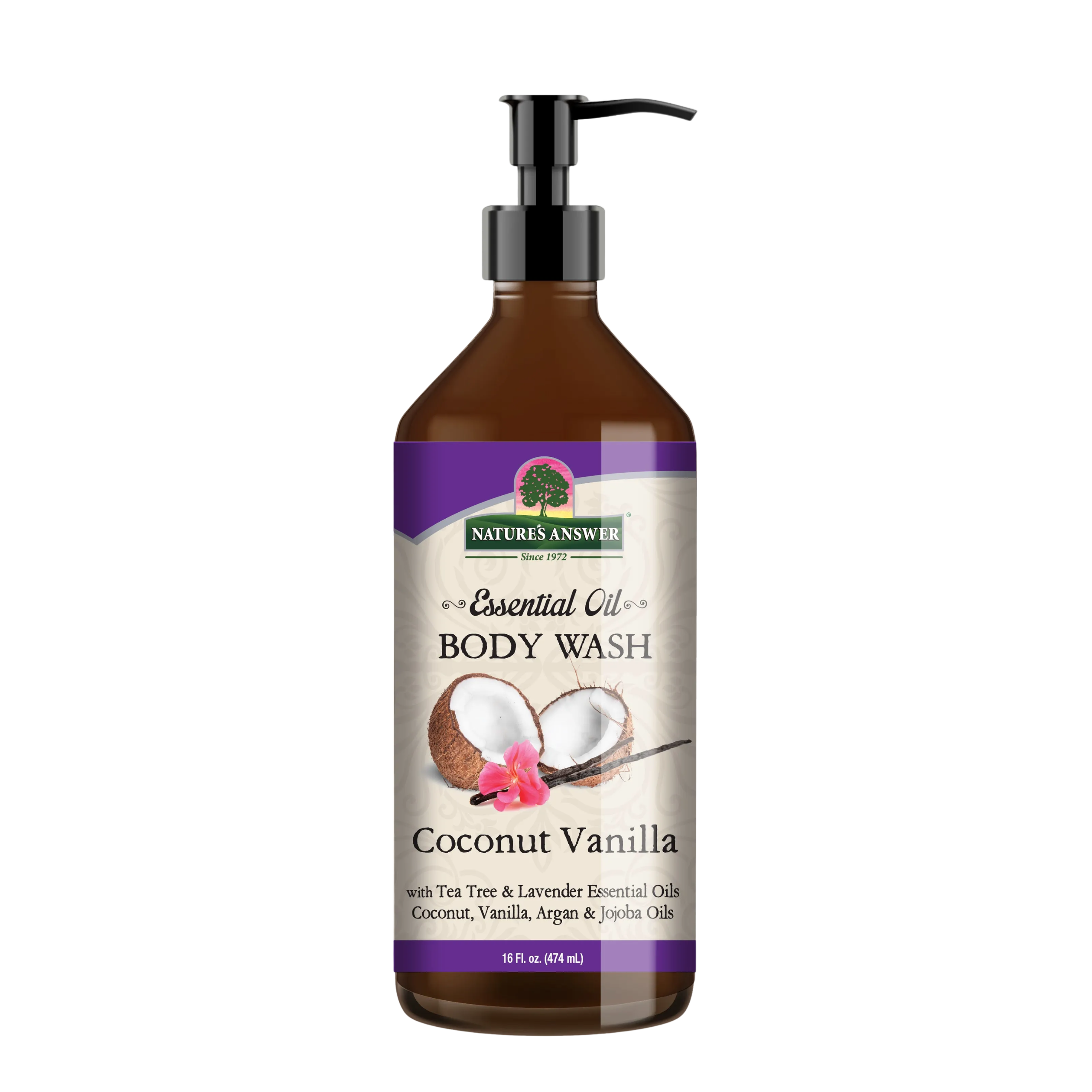 Essential Oil Coconut Vanilla Body Wash