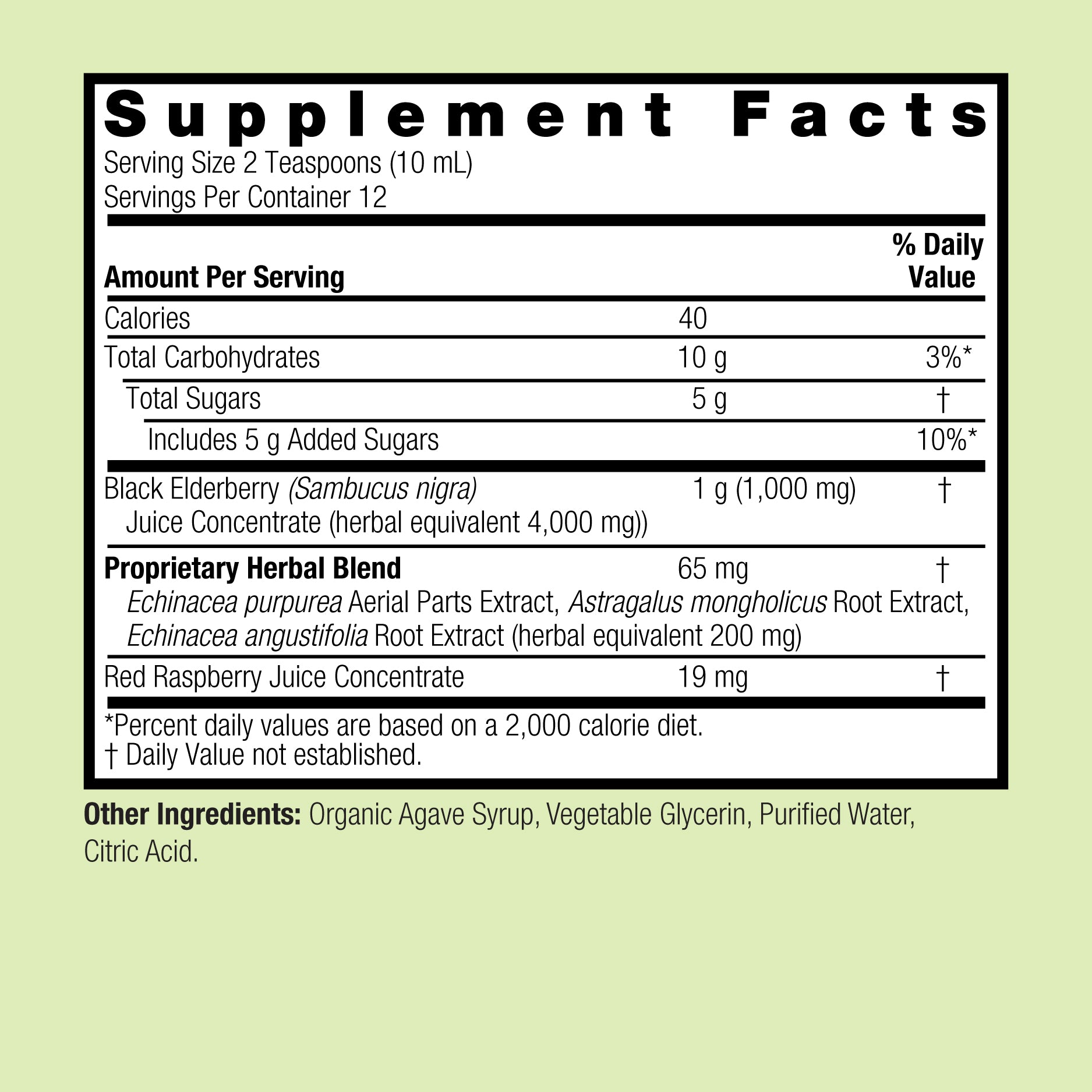 Sambucus for Kids - Alcohol Free Liquid