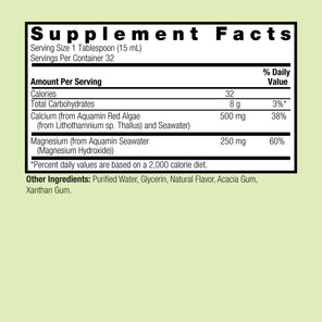 Marine Based Calcium Magnesium 500/250 - Alcohol Free Liquid