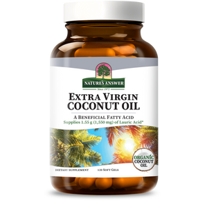 Extra Virgin Coconut Oil Organic 1000mg - Softgel Capsules