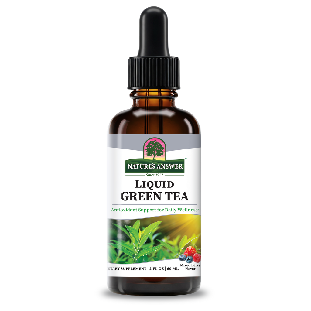 Green Tea with ORAC Super 7  Berry Flavor - Alcohol Free Liquid