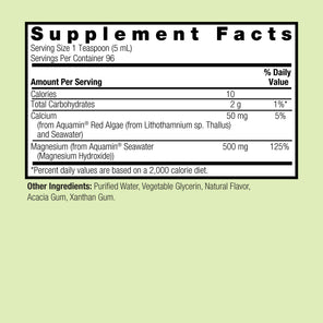 Marine Based Magnesium - Alcohol Free Liquid