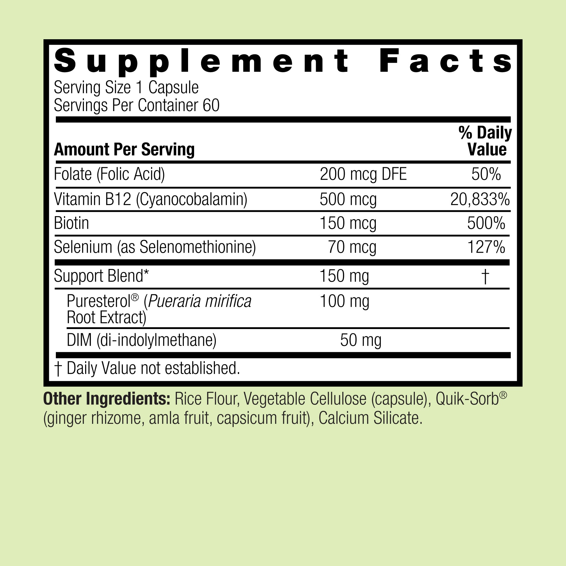 Pueraria Mirifica - Veggie Capsules