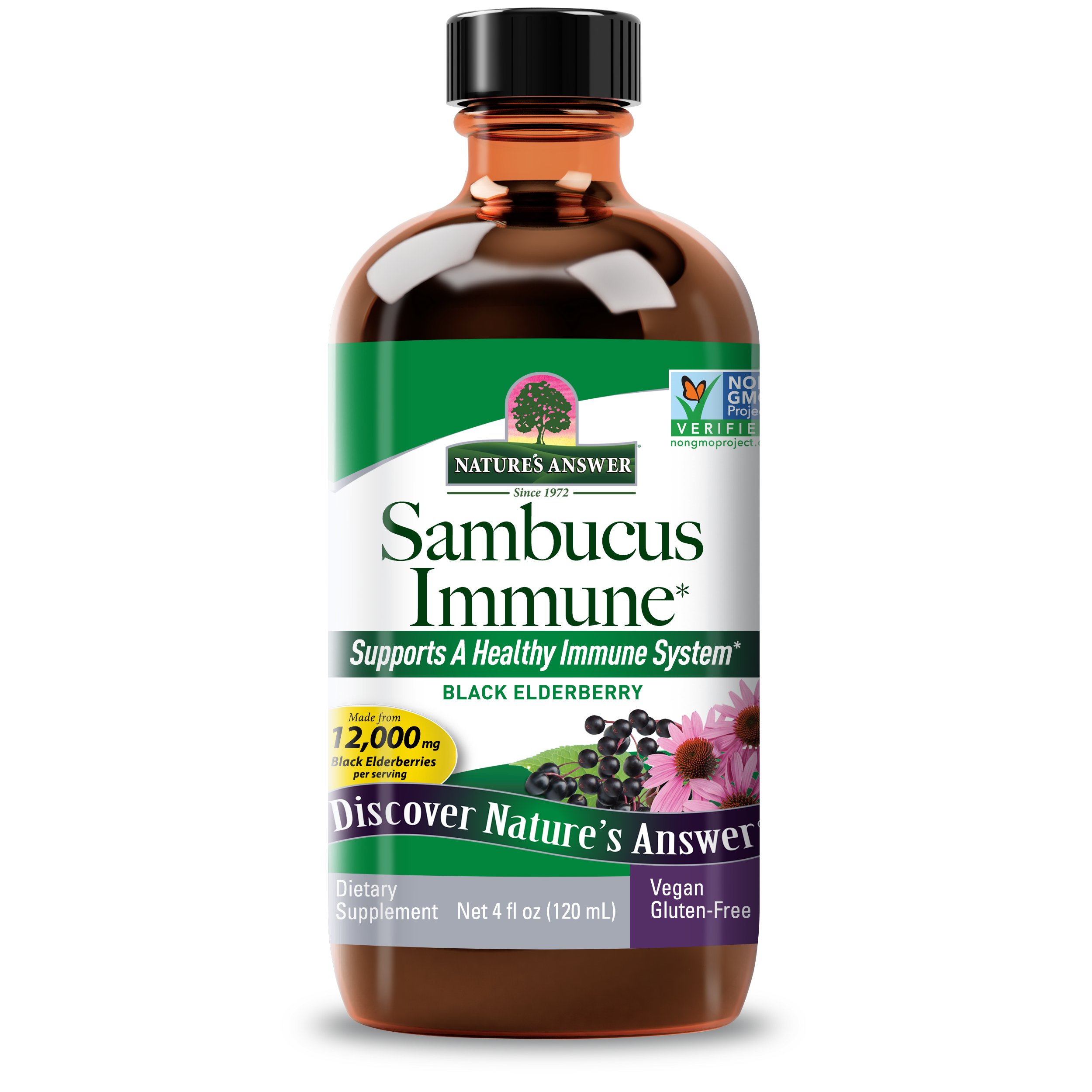 Sambucus Immune Support - Alcohol Free Liquid