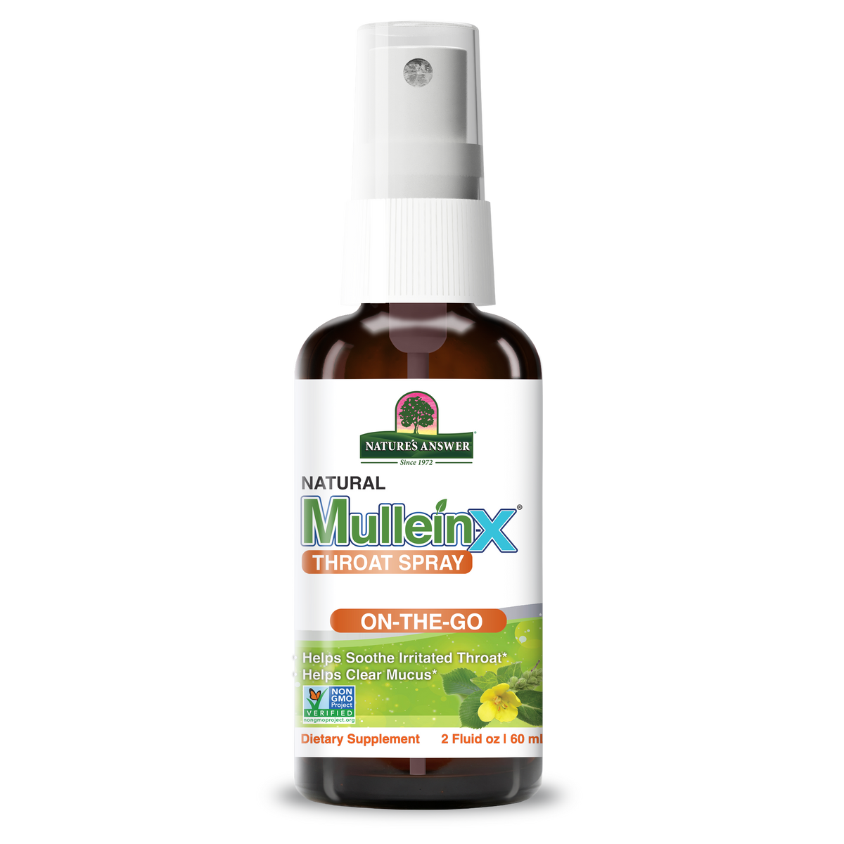 Mullein-X Throat Spray | Purchase Mullein Throat Spray On-The-Go