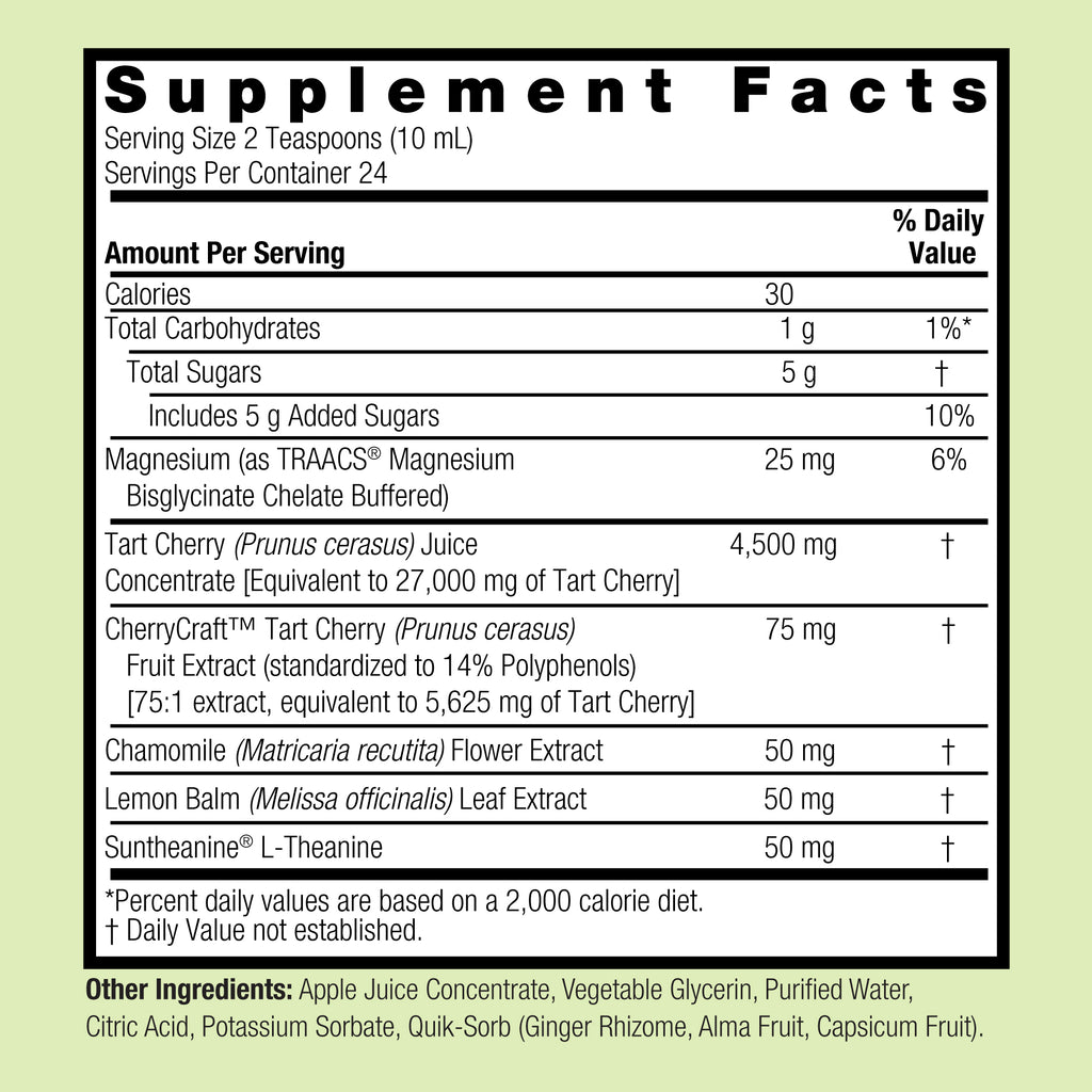 Liquid Tart Cherry - Alcohol Free