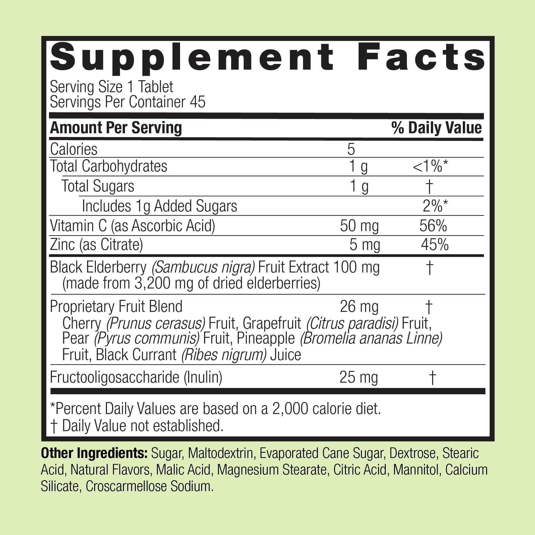 Kids Sambucus Chewables