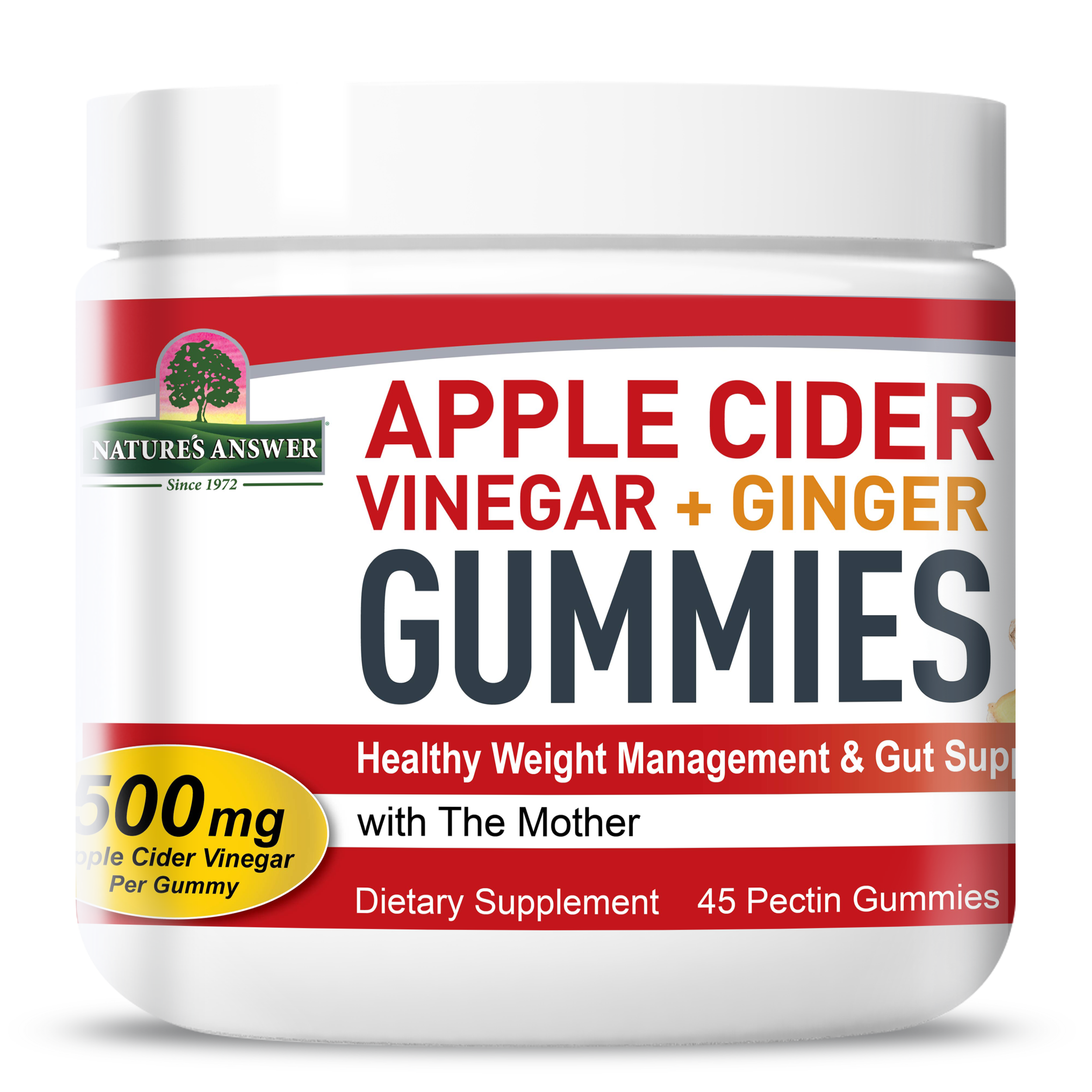 Apple Cider Vinegar & Ginger - Gummies