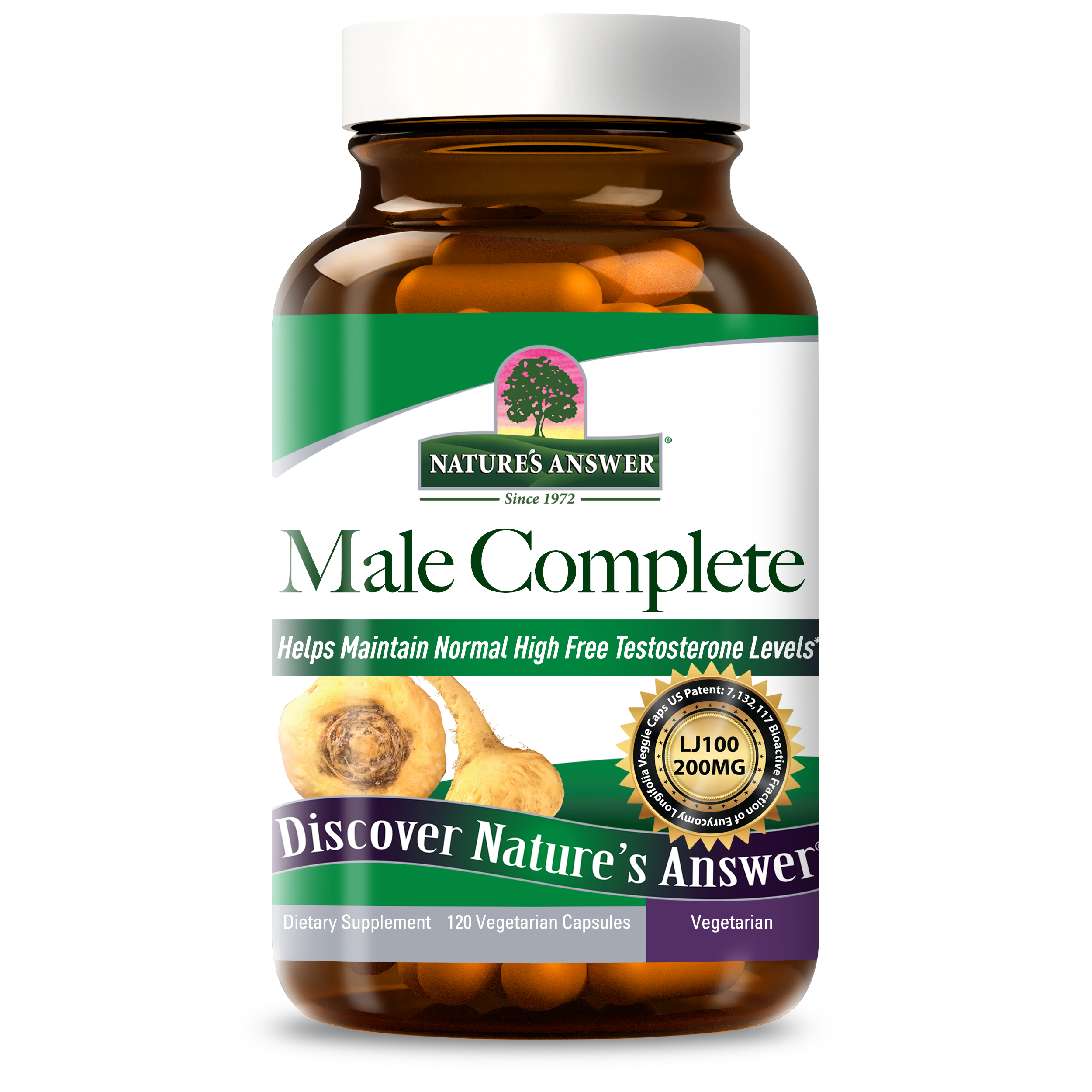 Complement For Men Male Complete Capsules | Nature's Answer Men's Health Supplements