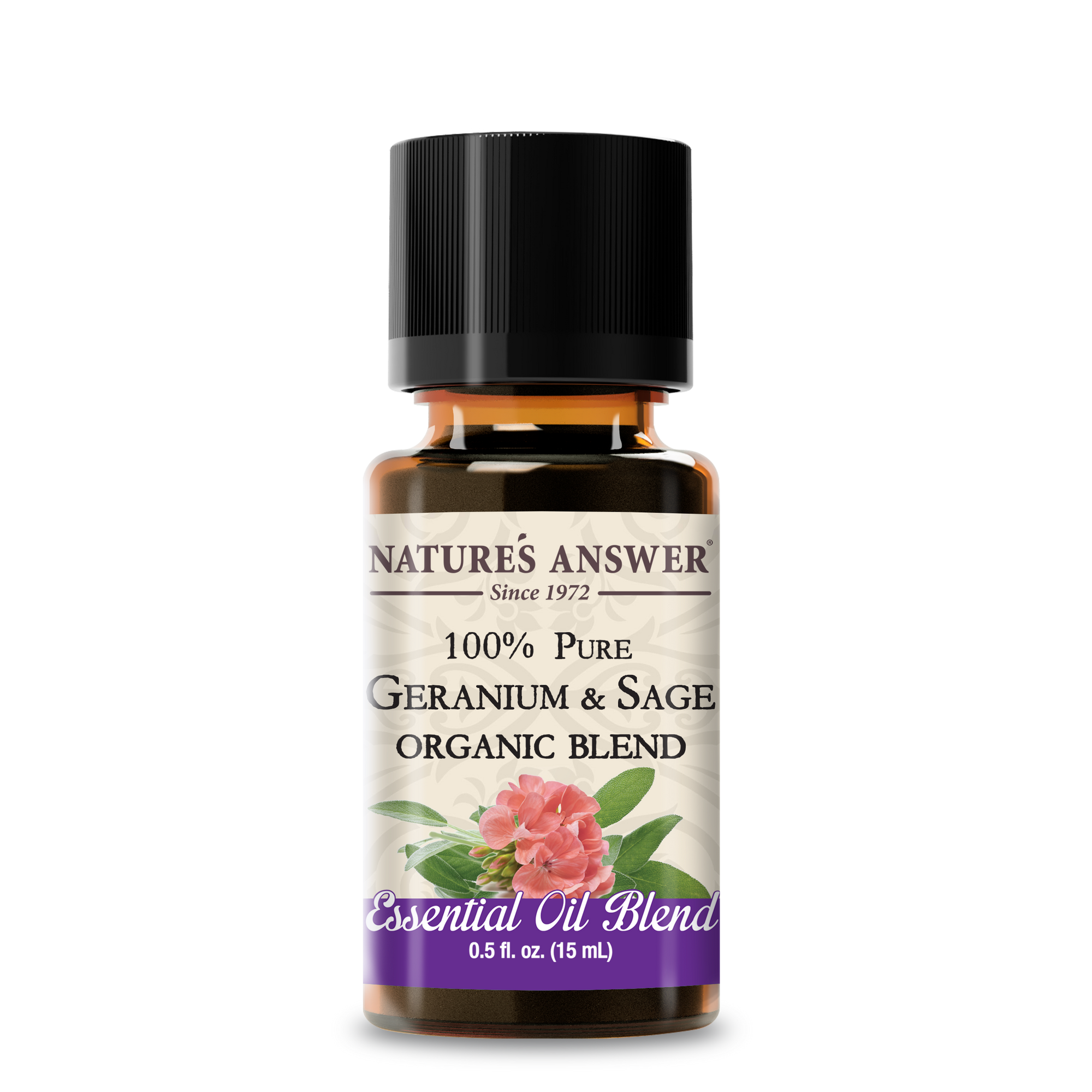 Organic Geranium & Sage - Essential Oil