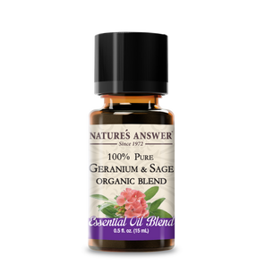 Organic Geranium & Sage - Essential Oil