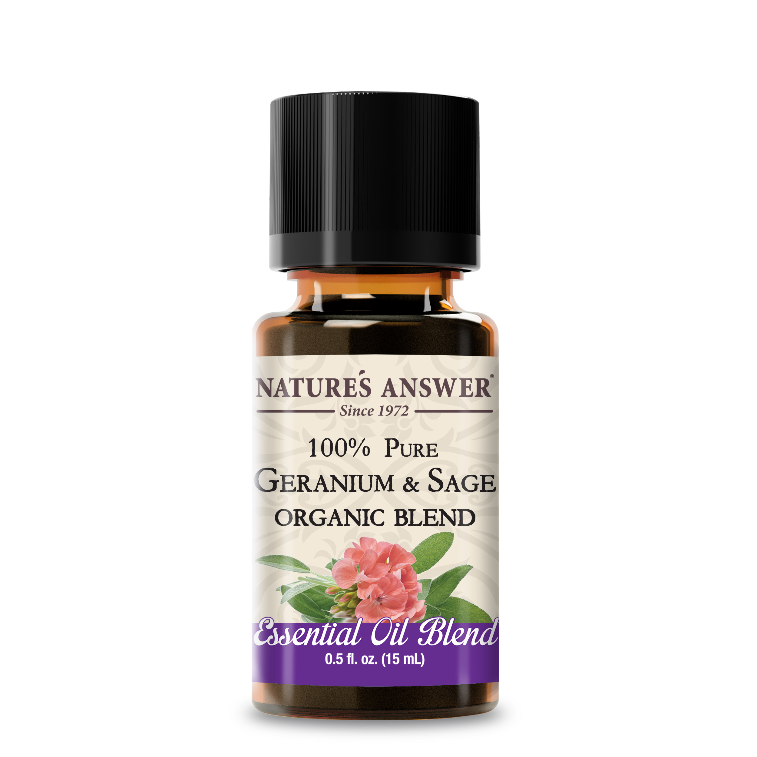 Organic Geranium & Sage - Essential Oil