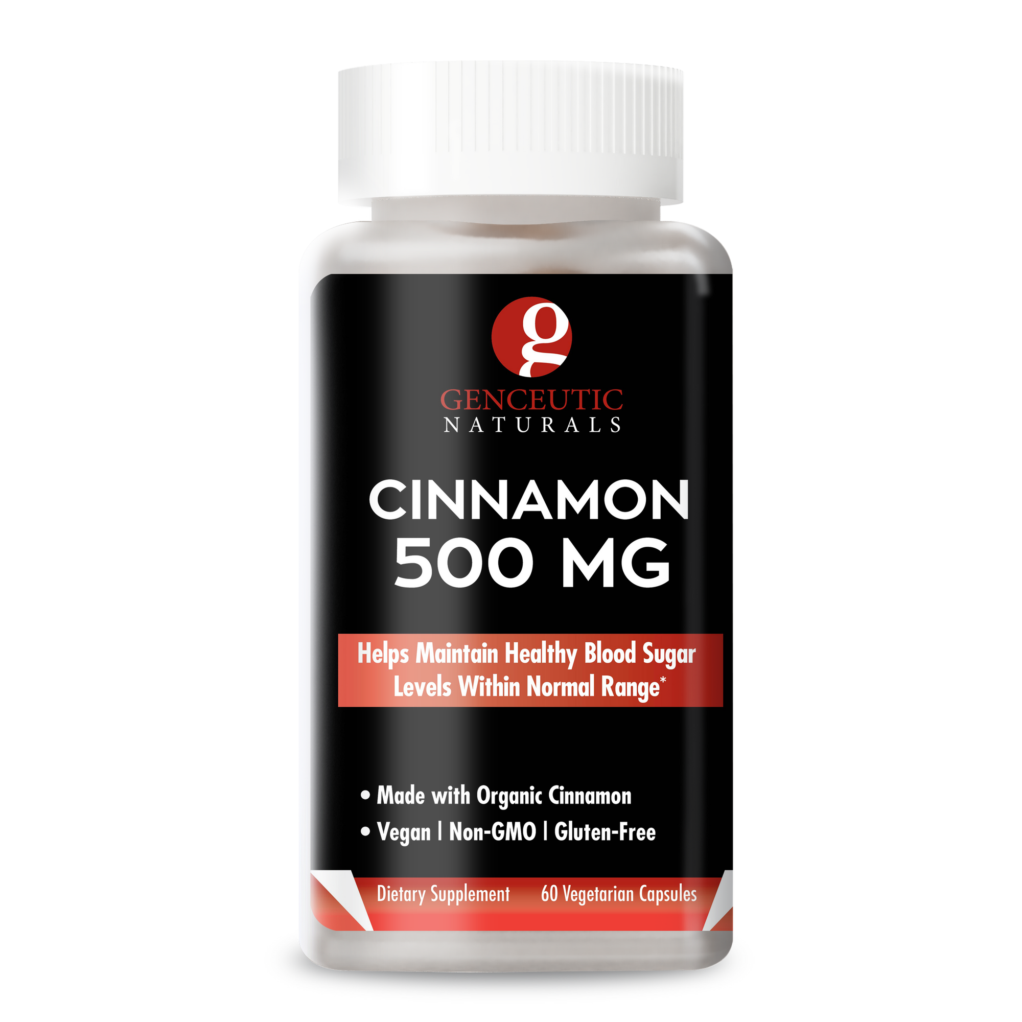 Organic Cinnamon - Veggie Capsules