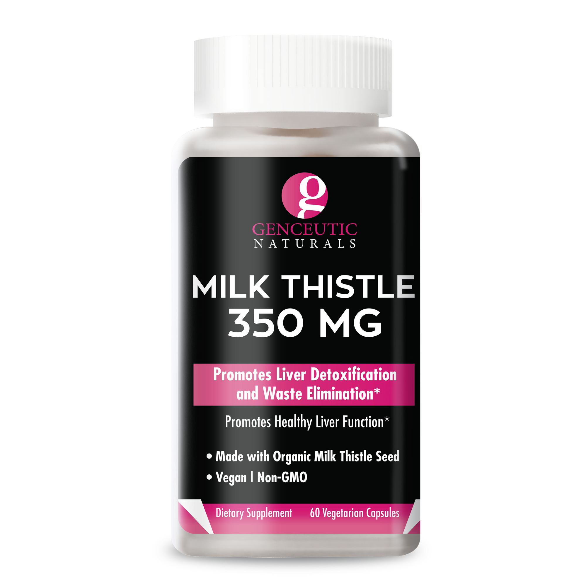 Organic Milk Thistle - Veggie Capsules