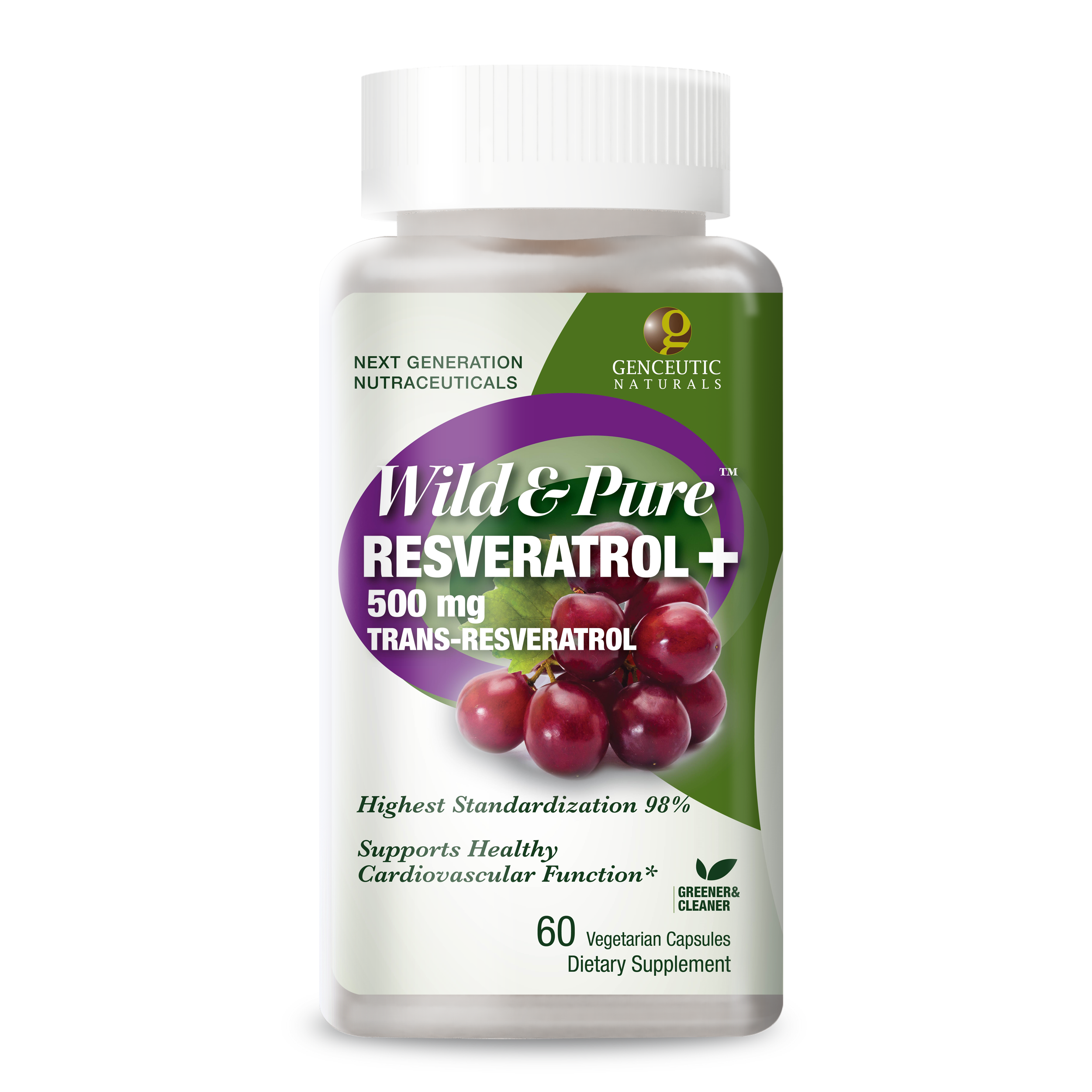 Wild & Pure Resveratrol - Veggie Capsules