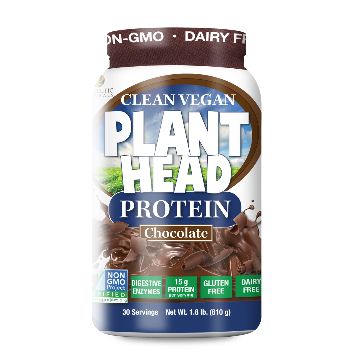 Plant Head Protein | Natural Plant Based Non Synthetic Vitamins 