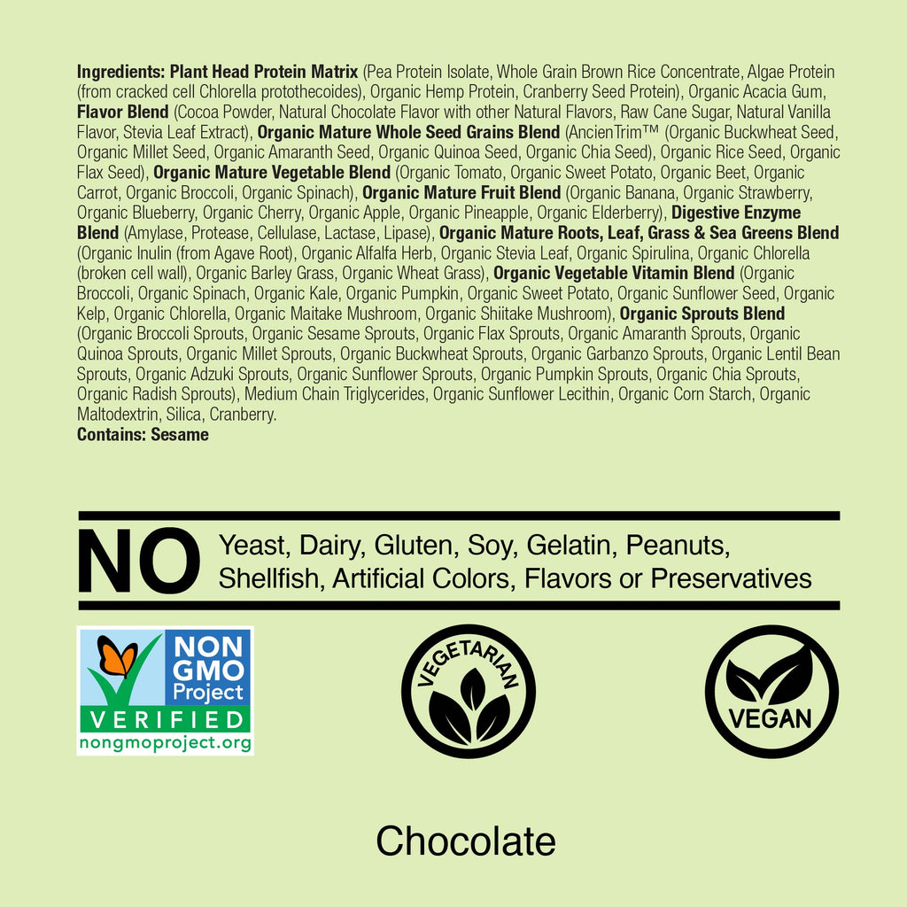 Plant Head Real Meal