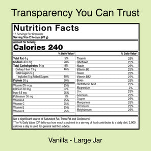 Plant Head Real Meal