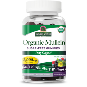 Organic Mullein - Sugar Free Gummies