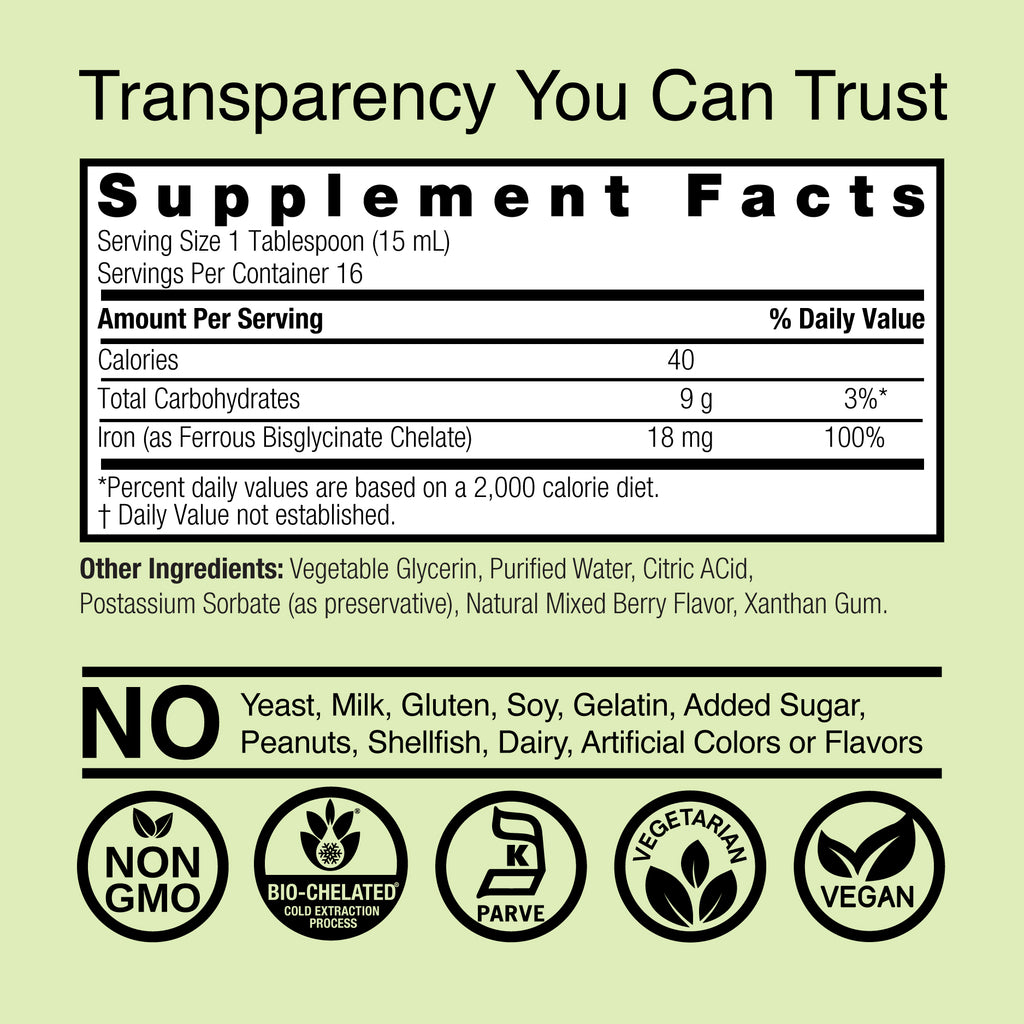 Gentle Iron - Alcohol Free Liquid