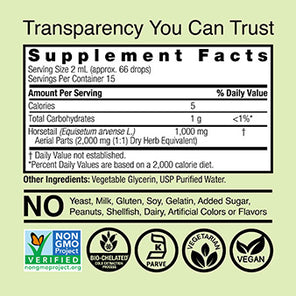 Horsetail Extract - Alcohol Free Liquid