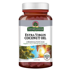 Extra Virgin Coconut Oil Organic 1000mg - Softgel Capsules