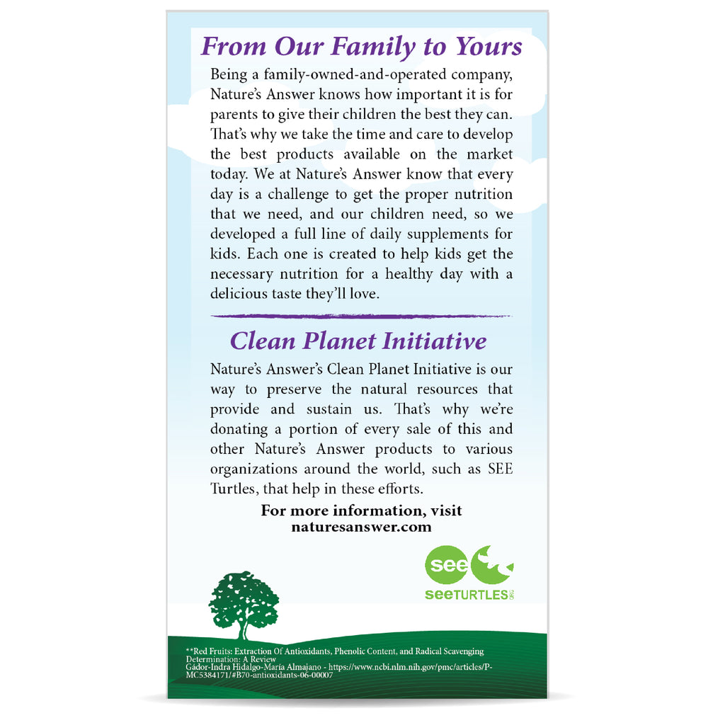 Sambucus Kids Chewable 45 chew tabs Box