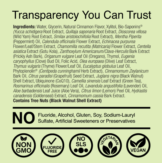 PerioBrite Mouthwash Cinnamint