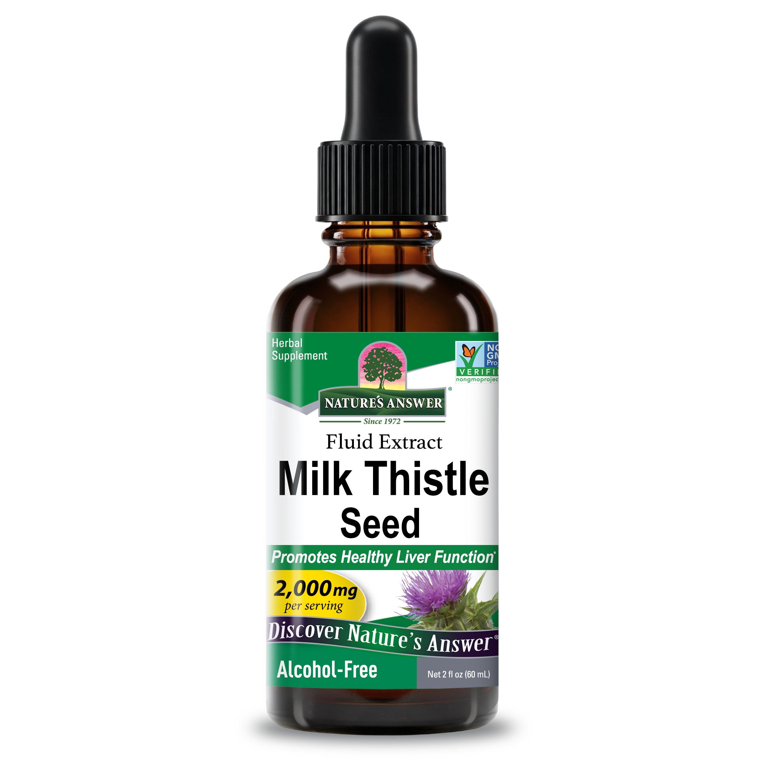 Milk Thistle Extract - Alcohol Free Liquid