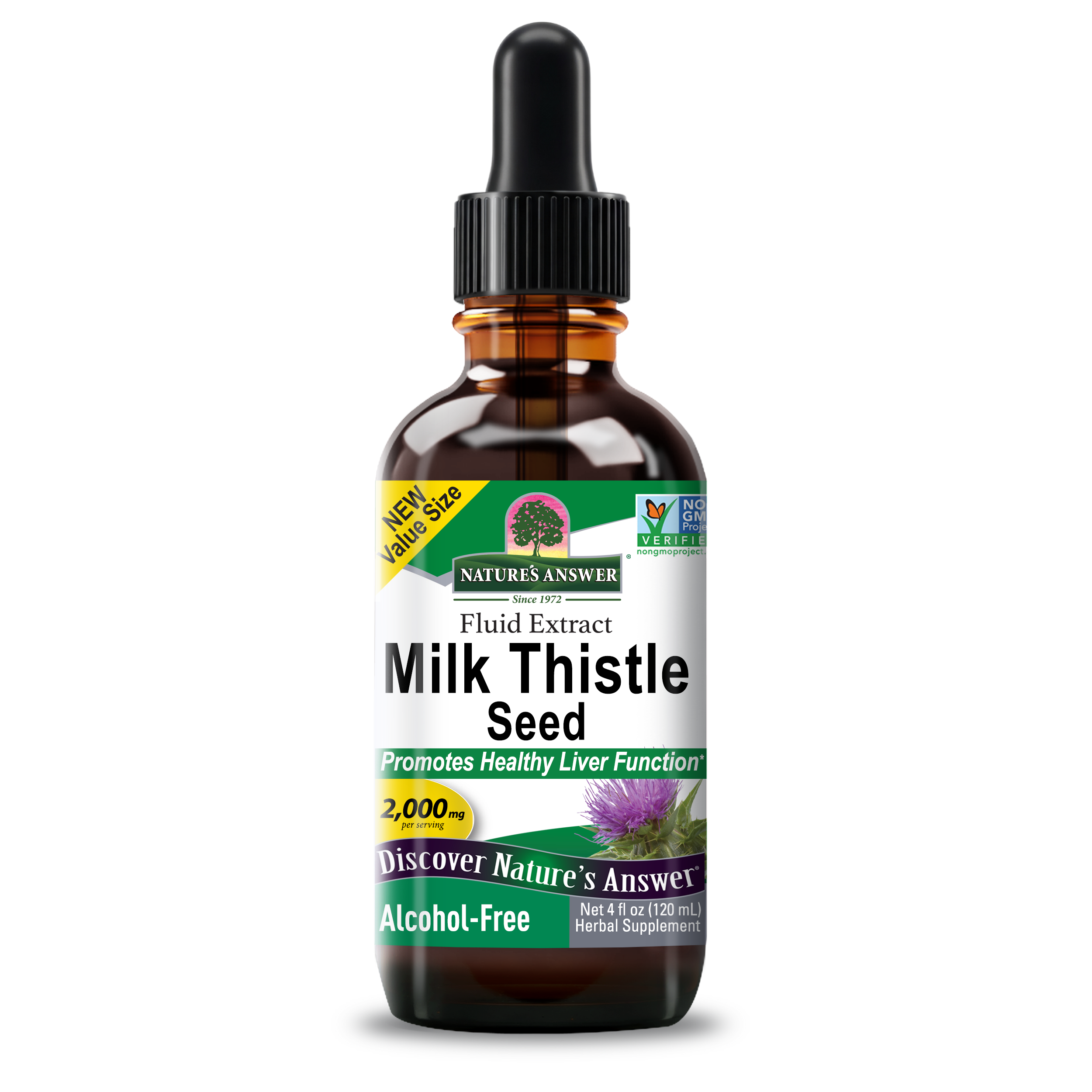 Milk Thistle Extract - Alcohol Free Liquid