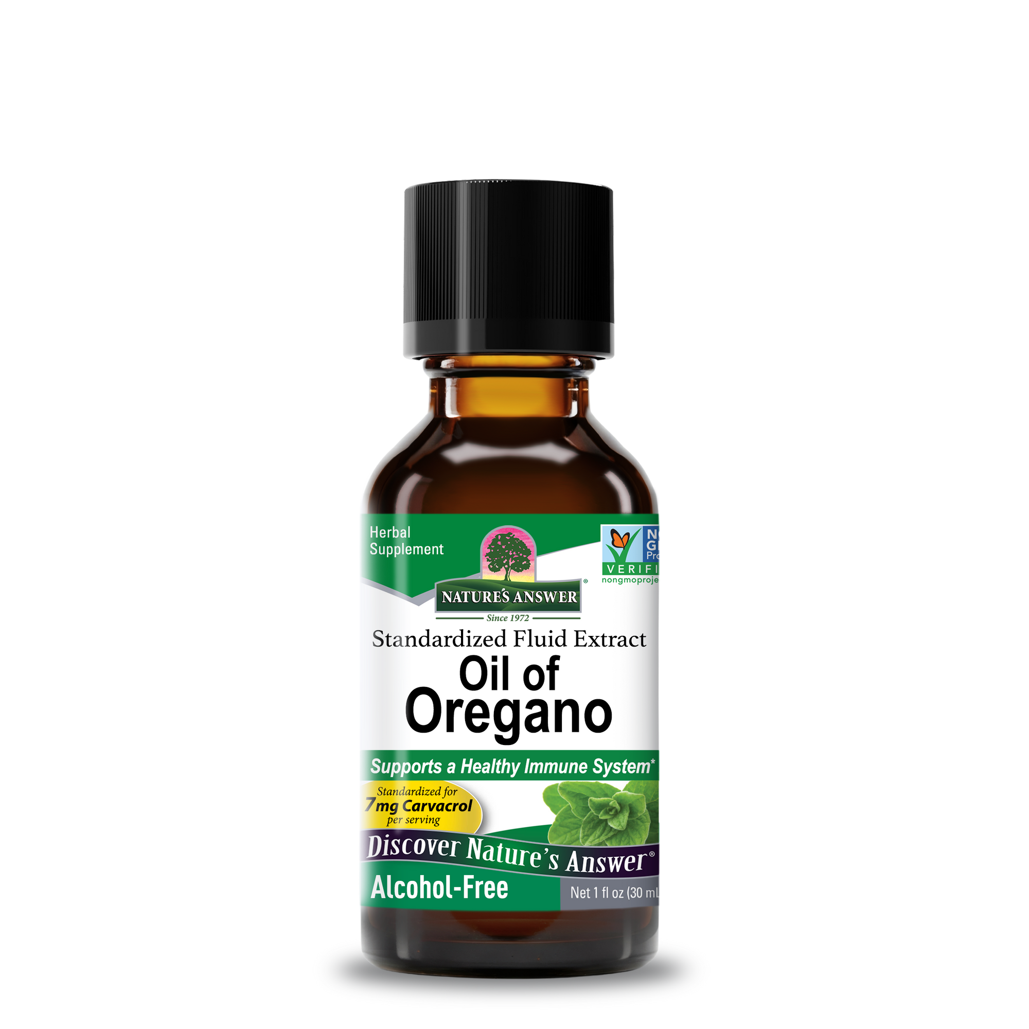 Oil of Oregano - Alcohol Free Liquid